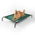 Coolaroo The Original Elevated Pet Bed By ® - Large Brunswick Green