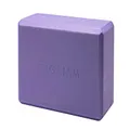Gaiam Yoga Block, 05-52214, Purple, 9" W x 6" H x 4" D