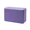Gaiam Yoga Block, 05-52214, Purple, 9" W x 6" H x 4" D