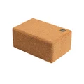 Manduka Premium High Density Cork Yoga Block, 9 x 6 x 4 in.
