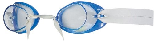 TYR Socket Rockets 2.0 Racing Goggle (Clear/Translucent Blue),1.75 x 3 inches