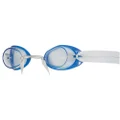 TYR Socket Rockets 2.0 Racing Goggle (Clear/Translucent Blue),1.75 x 3 inches
