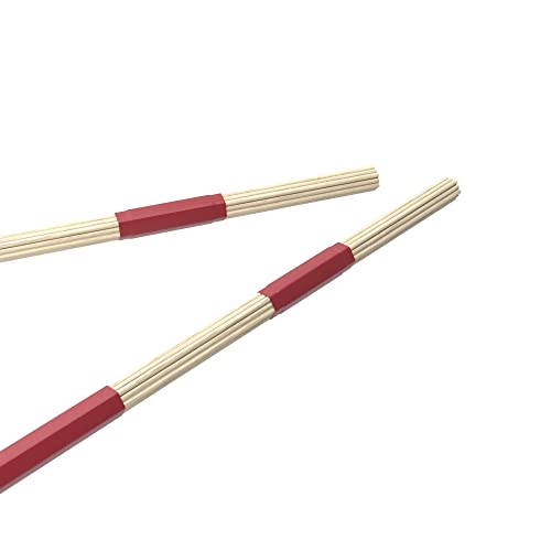 ProMark Hot Rods Drum Sticks - H-Rods Dowel Drumsticks - Quiet, For Small Performances - 5B, .550" Diameter - 16" Length - 1 Pair