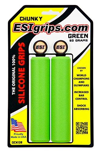 ESI Grips Chunky MTB Grip (Green), one Size (GCKG8)