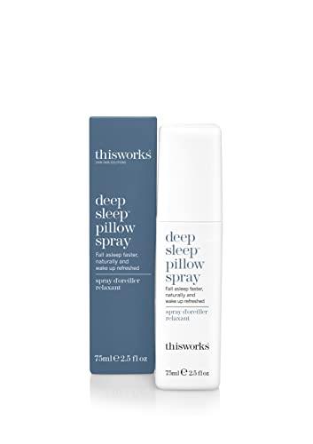 This Works Deep Sleep Pillow Spray: Natural Sleep Aid, Stress & Anxiety Relief, 75ml | 2.5 fl oz