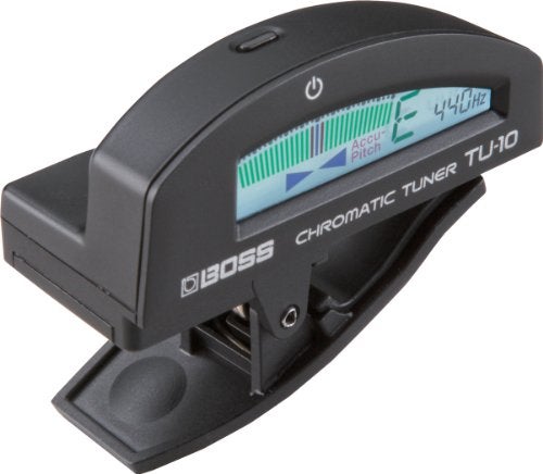 TU-10-BK Clip-On Chromatic Tuner