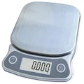 EatSmart Precision Elite Scale-15 lb. Capacity, UltraBright Display and Stai Digital Kitchen Scale, 1 Count (Pack of 1), Silver