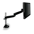 3M MA140MB Dual-Swivel Monitor Arm - Desk mount, Black, Adjustable