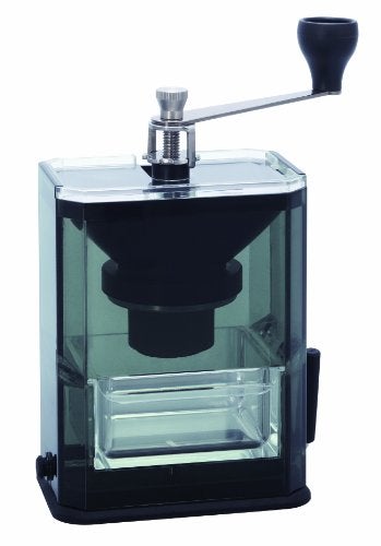 HARIO (Hario) Manual Coffee Mill Clear Coffee Grinder MXR-2TB Black