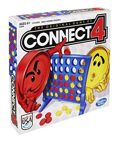 Hasbro Gaming - Connect 4 Game - Classic four in a row game - Board Game for Families And Kids, Boys & Girls - Ages 6+