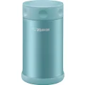 ZOJIRUSHI SW-FCE75-AB Stainless Steel Food Jar 25 oz. / 0.75 Liter, Aqua Blue