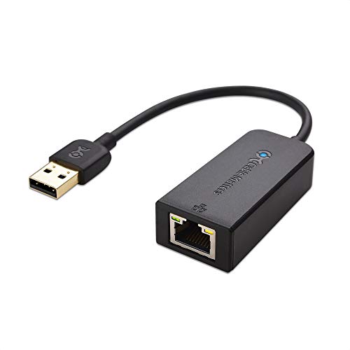 Cable Matters Plug & Play USB to Ethernet Adapter with PXE, MAC Address Clone Support (Ethernet to USB 2.0 Adapter for Laptop) Supporting 10/100 Mbps Network