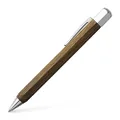 Faber-Castell DS147508 Ondoro Twist Ballpoint Pen, Broad, Smoked Oak