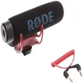 RØDE VideoMic Go Lightweight On-Camera Microphone,black,VMGO