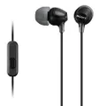 Sony MDR-EX15AP In-ear Headphones Corded, Black