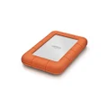 LaCie LAC9000298 Rugged Mini 2TB USB 3.0 / USB 2.0 Portable Hard Drive + 1mo Adobe CC All Apps, orange, 2TB