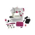 Theo Klein 7901 Fashion Passion Children's Sewing Machine I With Foot Pedal, 2 Speed Settings and Lots of Accessories I Dimensions: 19.5 cm x 12.5 cm x 20 cm I Toy for Children Aged 8 Years and Up