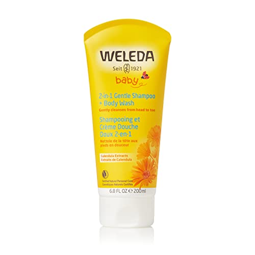 Weleda Calendula Shampoo & Body Wash, 200 milliliters