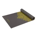 Gaiam Premium Print Yoga Mat, Citron Sundial, 5mm