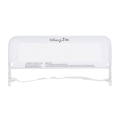 Dream On Me Mesh Bed Rails, White, Small