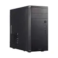 Fractal Design Core 1100 - Mini Tower Computer Case - mATX - High Airflow and Cooling - 1x 120mm Silent Fan Included - Brushed Aluminium - Black