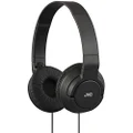 JVC HAS180 Lightweight Powerful Bass Headphones - Black