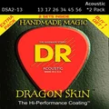 DR Strings DRAGON SKIN Acoustic Guitar Strings (DSA-2/13)