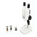 Celestron 44207 S20 Portable Stereo Microscope, White