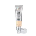 IT Cosmetics Your Skin But Better CC+ Cream, Light (W) - Color Correcting Cream, Full-Coverage Foundation, Hydrating Serum & SPF 50+ Sunscreen - Natural Finish - 1.08 fl oz