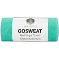 Shandali Hot Yoga Towel - Suede - 100% Microfiber, Super Absorbent, Bikram Yoga Towel - Exercise, Fitness, Pilates, and Yoga Gear. Teal 26.5" x 72"
