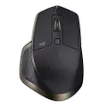 Logitech MX Master Wireless Mouse – High-precision Sensor, Speed-adaptive Scroll Wheel, Thumb Scroll Wheel, Easy-Switch up to 3 Devices