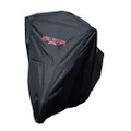 Ultimate Waterproof Motorcycle Cover - Outdoor Storage Motorcycle Covers for Harleys - Street or Sport Bike. Taped Seams, Windshield Liner, Heat Shield, Vents, Reflective, Grommets, Alarm Pockets, LG
