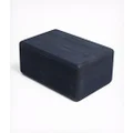 Manduka 451012-5903 FW15 Recycled Foam Yoga Block, Midnight Blue,9''L x 6''H x 4''D
