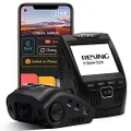 REXING V1-4K Ultra Hd Car Dash Cam 2.4" Lcd Screen, Wi-Fi, 170 ° Wide Angle Dashboard Camera Recorder With G-Sensor, Wdr, Loop Recording, Supercapacitor, Mobile App, 256Gb Supported