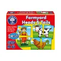 Orchard Toys Farmyard Heads and Tails Children's Game, Multi, One Size