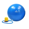 Black Mountain Products Static Strength Exercise Stability Ball with Pump, Blue, 2000 lb/45cm