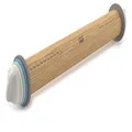 Joseph Joseph 20036 Adjustable Rolling Pin Removable Rings Beech Wood Classic for Baking Dough Pizza Pie Cookies, Blue