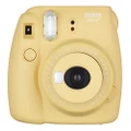 Fujifilm Instax Mini 8+ (Honey) Instant Film Camera + Self Shot Mirror for Selfie Use - International Version