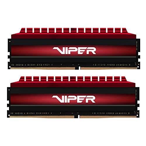Patriot Viper 4 16GB (2 x 8GB) DDR4 3000MHz C16 XMP 2.0 Performance Memory Kit - Black and Red - PV416G300C6K