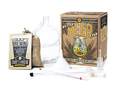 Craft A Brew Home Brewing Kit for Beer – Oktoberfest Ale Beer Kit – Reusable Make Your Own Beer Kit – Starter Set 1 Gallon