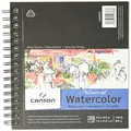 Canson Artist Series Montval Watercolor Paper Pad, Heavyweight Cold Press and Micro-Perforated, Side Wire Bound, 140 Pound, 5.5 x 8.5 Inch, 20 Sheets