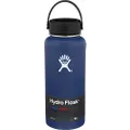 Hydro Flask Water Bottle - Stainless Steel & Vacuum Insulated - Wide Mouth with Leak Proof Flex Cap - 32 oz, Cobalt