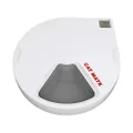 Cat Mate C500 Automatic Pet Feeder with Digital Timer for Cats and Small Dogs White, 13.4 x 11.4 x 2.8