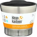 Klean Kanteen Vacuum Insulated Tumbler with Lid, Brushed Stainless, One Size/8oz