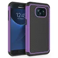 Galaxy S7 Case, SYONER [Shockproof] Defender Protective Phone Case Cover for Samsung Galaxy S7 (5.1", 2016) [Purple]