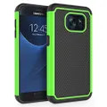 SYONER Galaxy S7 Case, [Shockproof] Defender Protective Phone Case Cover for Samsung Galaxy S7 (5.1", 2016) [Green]