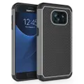 Galaxy S7 Case, SYONER [Shockproof] Defender Protective Phone Case Cover for Samsung Galaxy S7 (5.1", 2016) [Gray]