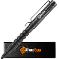 The Atomic Bear Tactical Pen - Pen With Window Breaker - Used in Police and Military Gear - Ballpoint Pens with Free 2nd ink refill