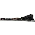 Lionel Pennsylvania Flyer LionChief 0-8-0 Freight Set with Bluetooth Capability, Electric O Gauge Model Train Set with Remote