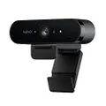 Logitech 960-001105 Brio Ultra HD Pro Webcam,Black